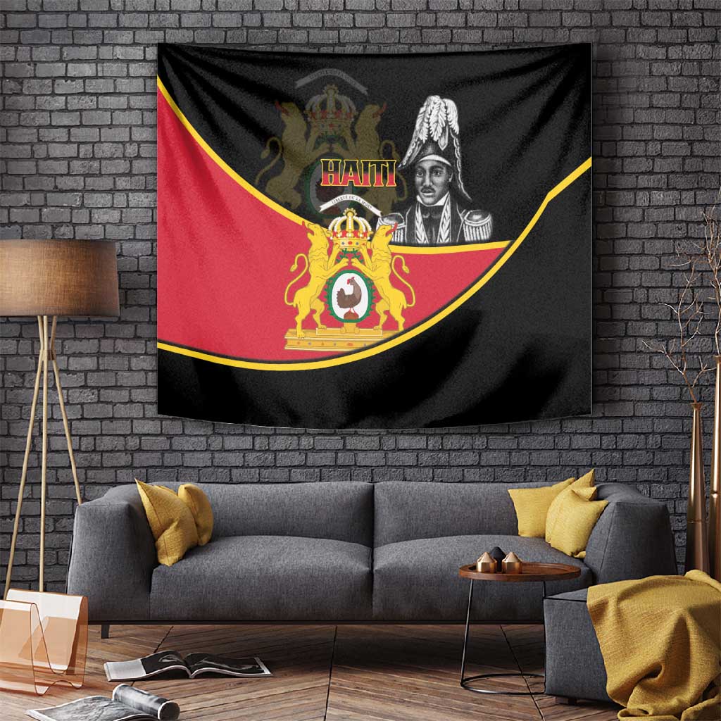 First Empire Of Haiti 1804-1806 Tapestry Jean-Jacques Dessalines Liberte ou la Mort! LT14