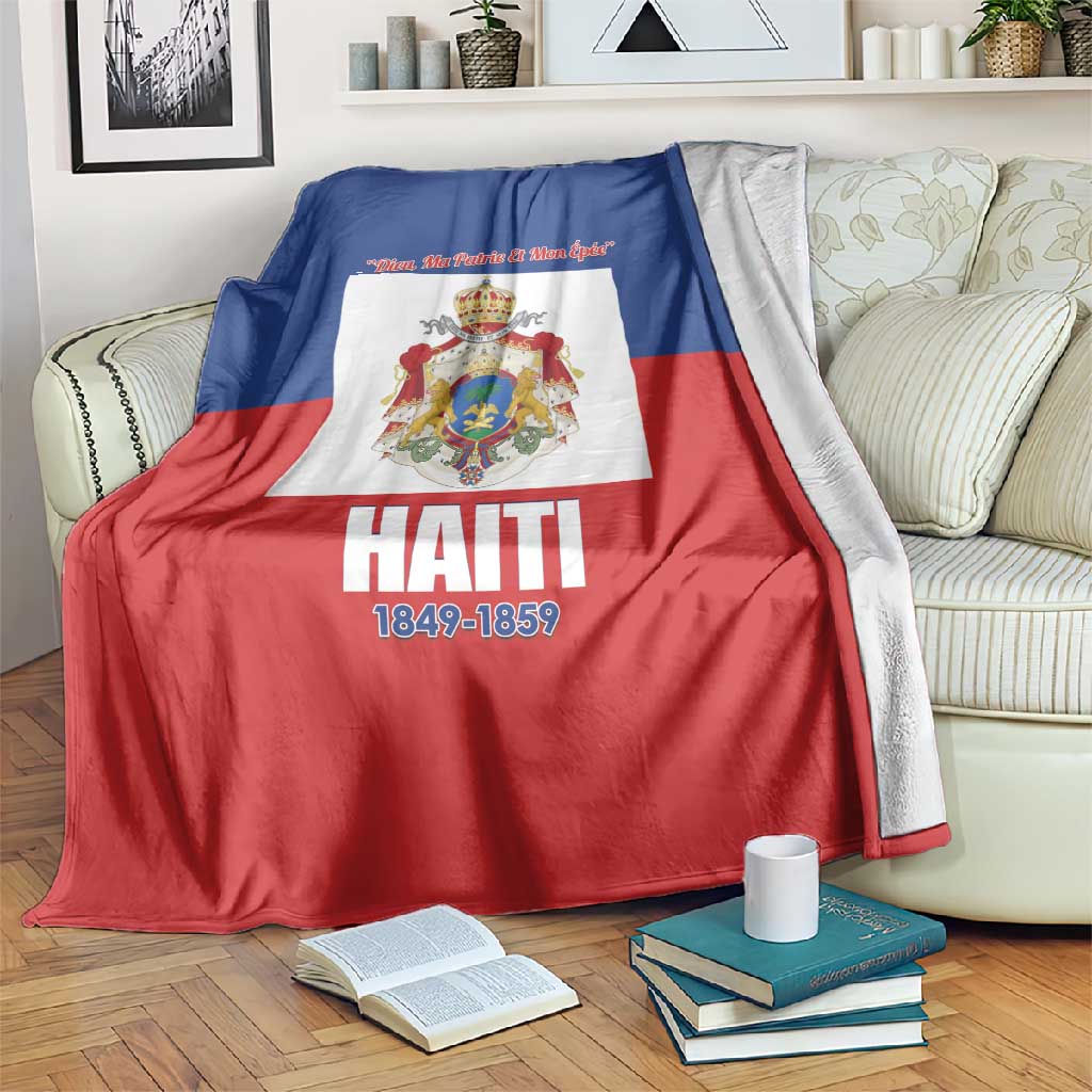 Second Empire of Haiti 1849-1859 Blanket Anpi an Ayiti Flag Style LT14