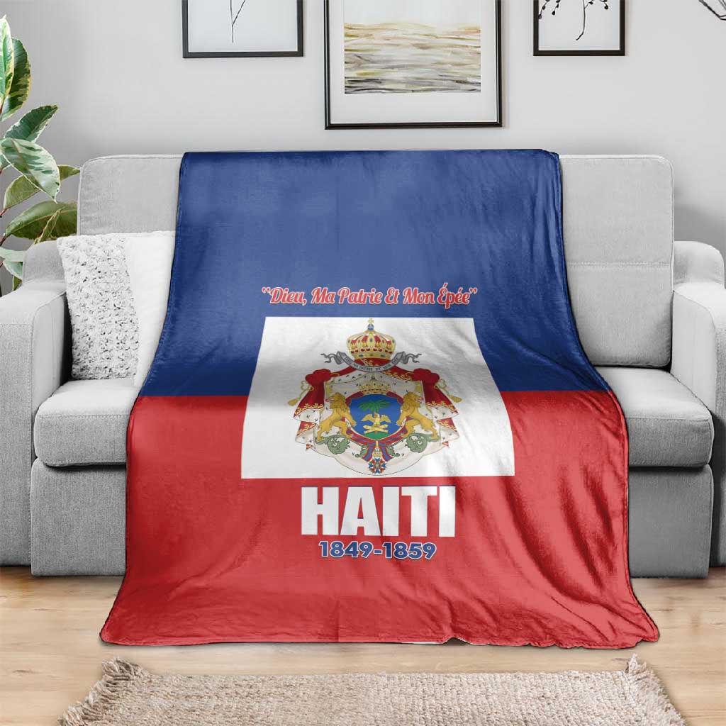 Second Empire of Haiti 1849-1859 Blanket Anpi an Ayiti Flag Style LT14