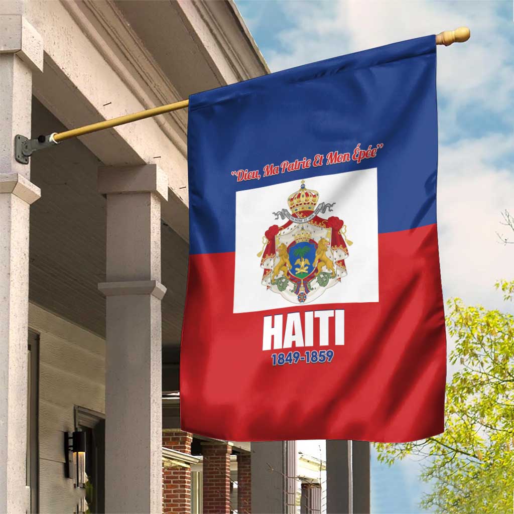 Second Empire of Haiti 1849-1859 Garden Flag Anpi an Ayiti Flag Style LT14