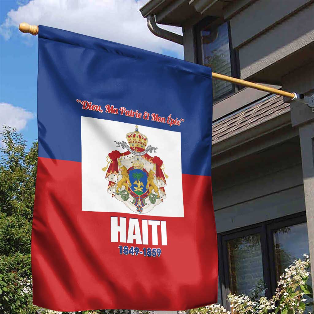 Second Empire of Haiti 1849-1859 Garden Flag Anpi an Ayiti Flag Style LT14