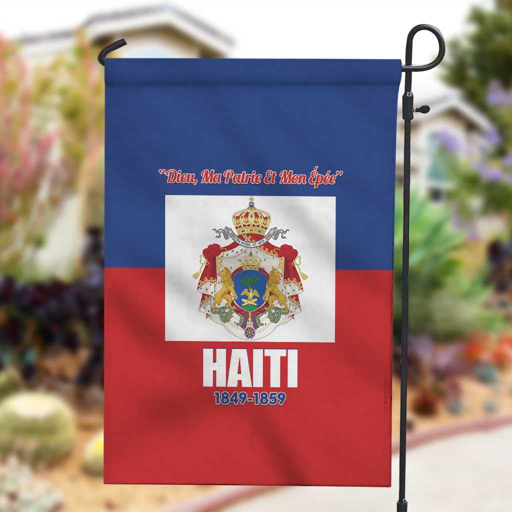 Second Empire of Haiti 1849-1859 Garden Flag Anpi an Ayiti Flag Style LT14