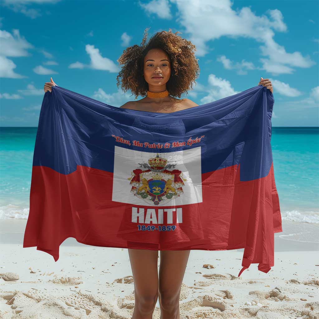 Second Empire of Haiti 1849-1859 Sarong Anpi an Ayiti Flag Style LT14