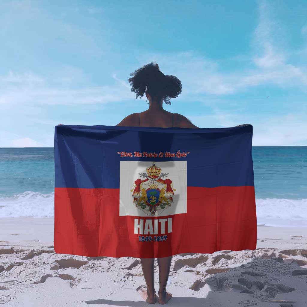 Second Empire of Haiti 1849-1859 Sarong Anpi an Ayiti Flag Style LT14
