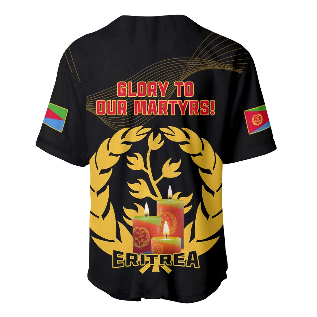 20 June Eritrea Martyrs Day Baseball Jersey Glory To Our Martyrs LT14