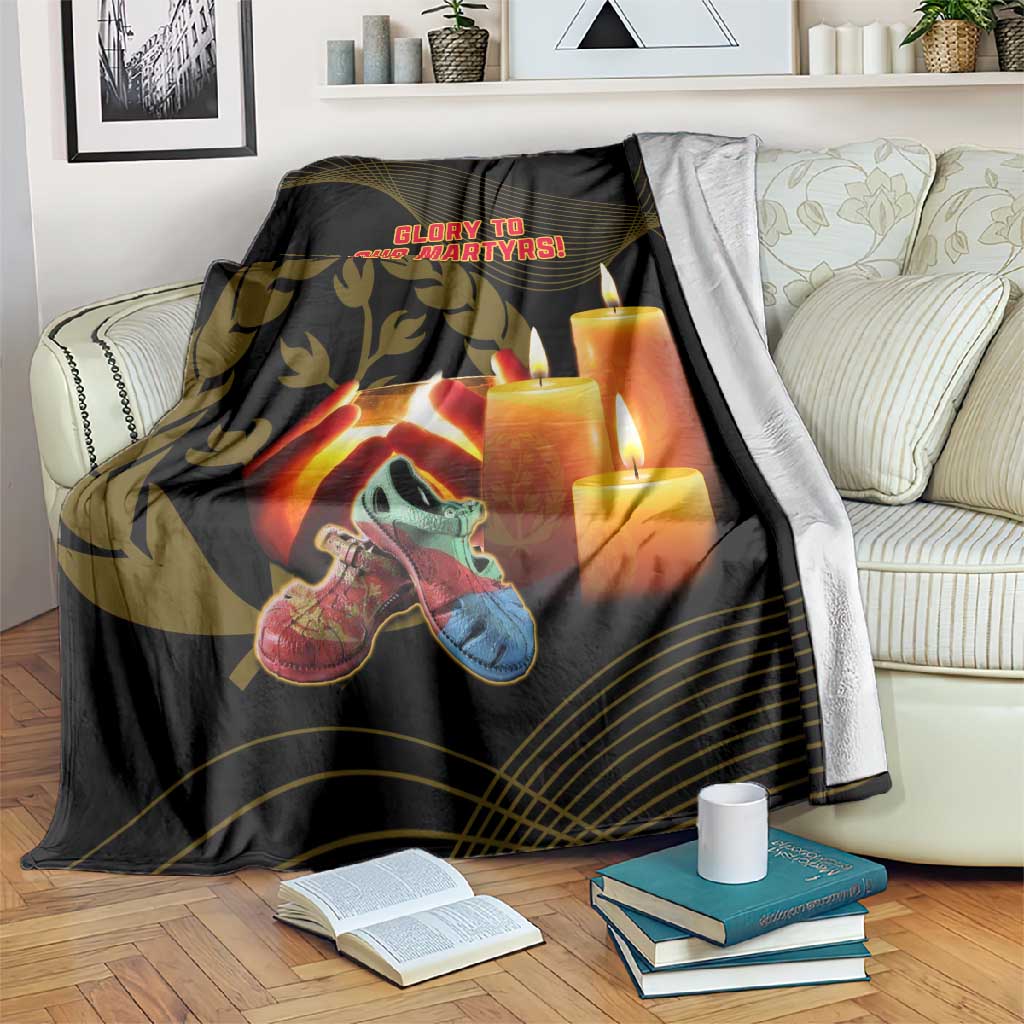 20 June Eritrea Martyrs Day Blanket Glory To Our Martyrs LT14