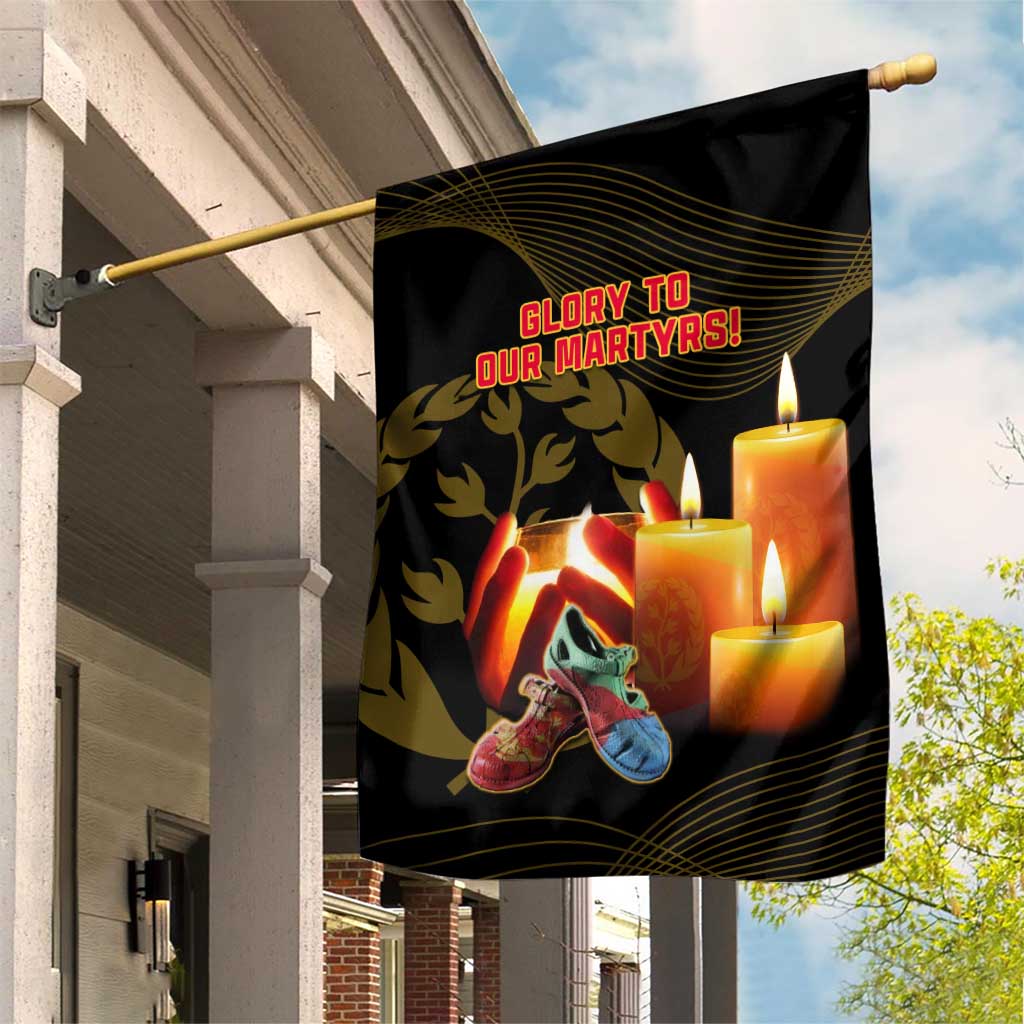 20 June Eritrea Martyrs Day Garden Flag Glory To Our Martyrs LT14