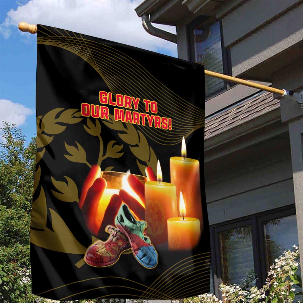 20 June Eritrea Martyrs Day Garden Flag Glory To Our Martyrs LT14