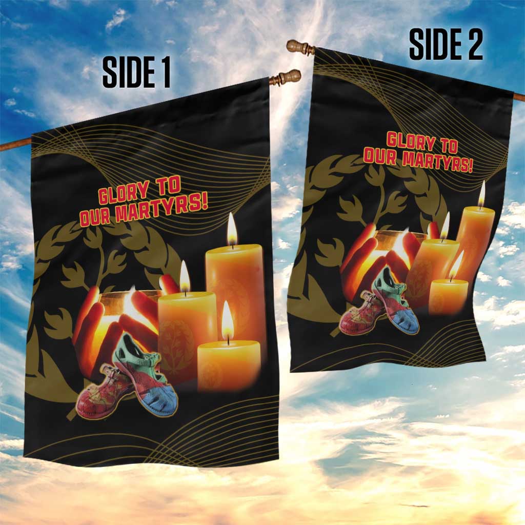 20 June Eritrea Martyrs Day Garden Flag Glory To Our Martyrs LT14