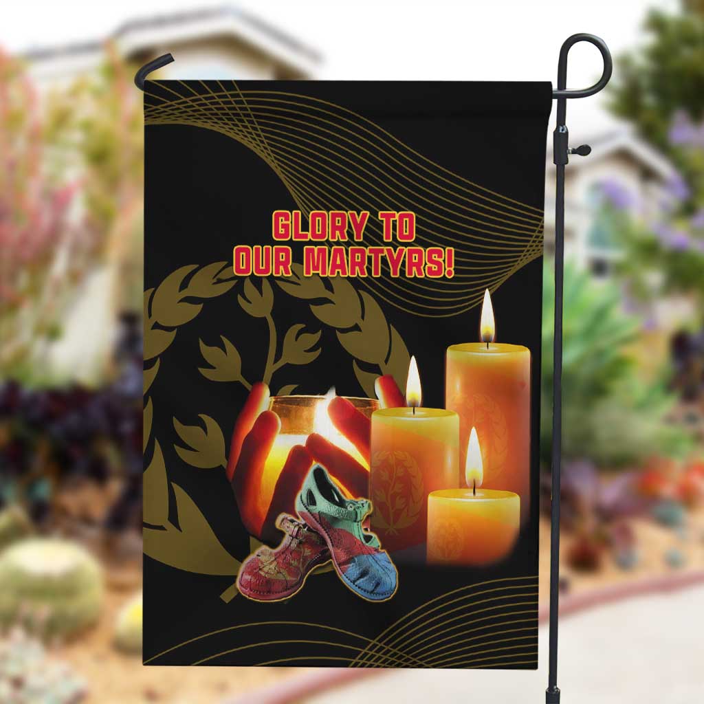 20 June Eritrea Martyrs Day Garden Flag Glory To Our Martyrs LT14