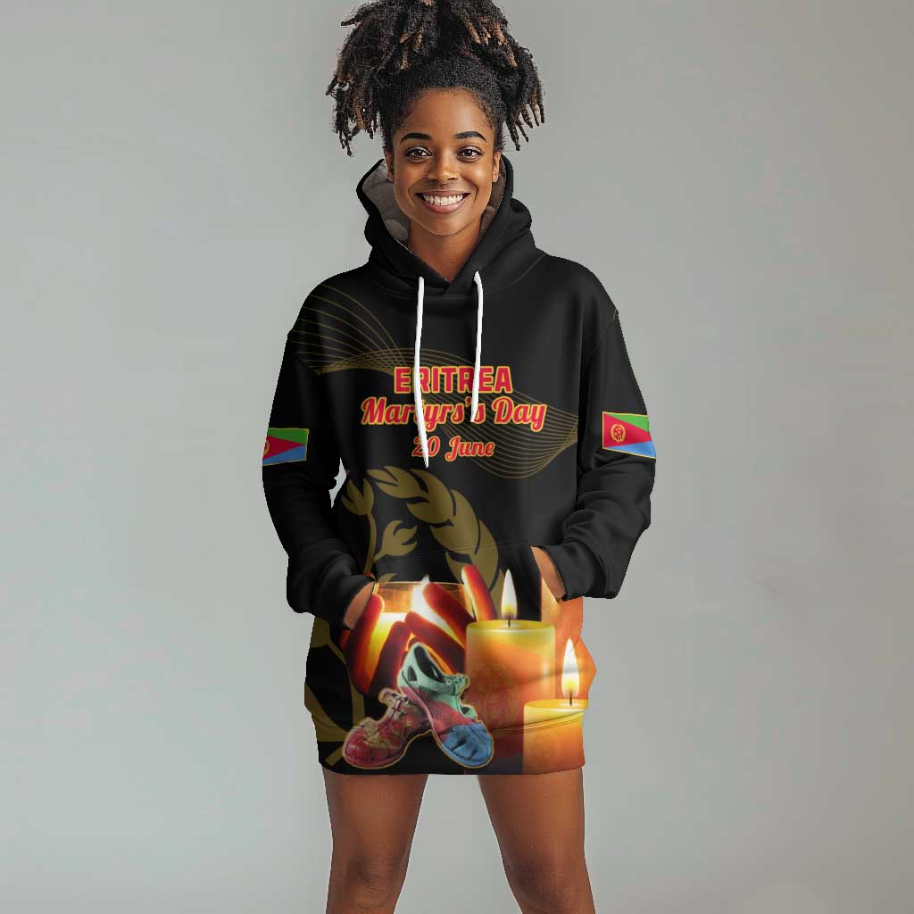 20 June Eritrea Martyrs Day Hoodie Dress Glory To Our Martyrs LT14