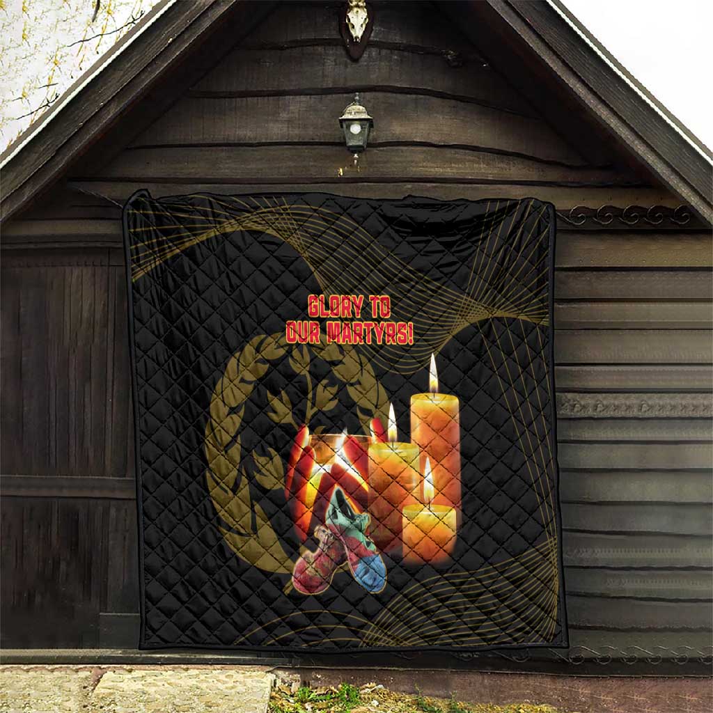 20 June Eritrea Martyrs Day Quilt Glory To Our Martyrs LT14