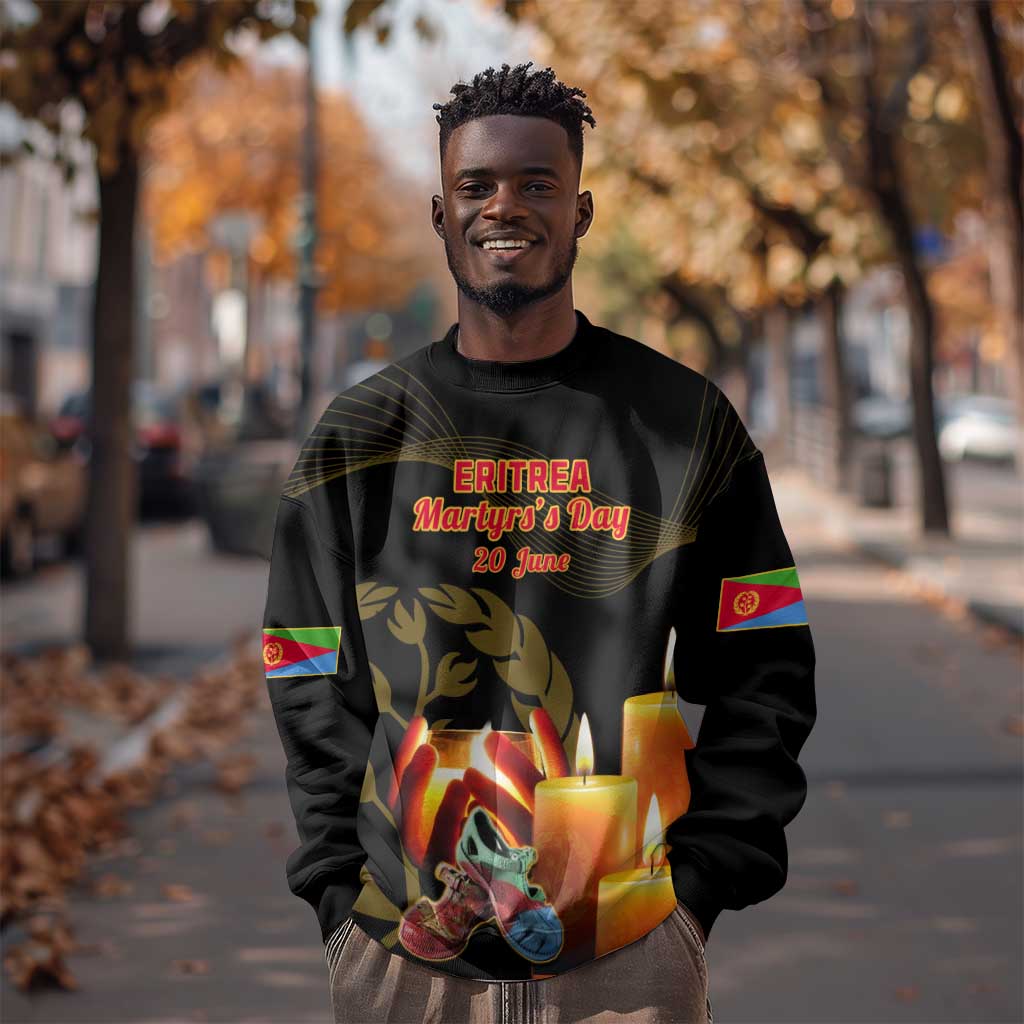 20 June Eritrea Martyrs Day Sweatshirt Glory To Our Martyrs LT14