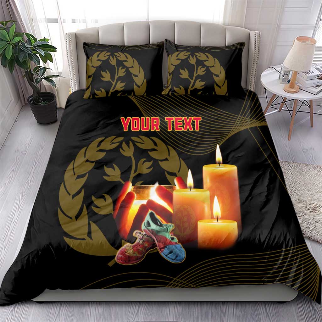 Personalised 20 June Eritrea Martyrs Day Bedding Set Glory To Our Martyrs LT14