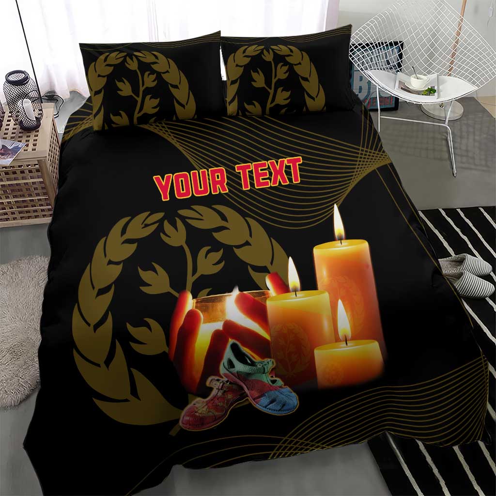 Personalised 20 June Eritrea Martyrs Day Bedding Set Glory To Our Martyrs LT14