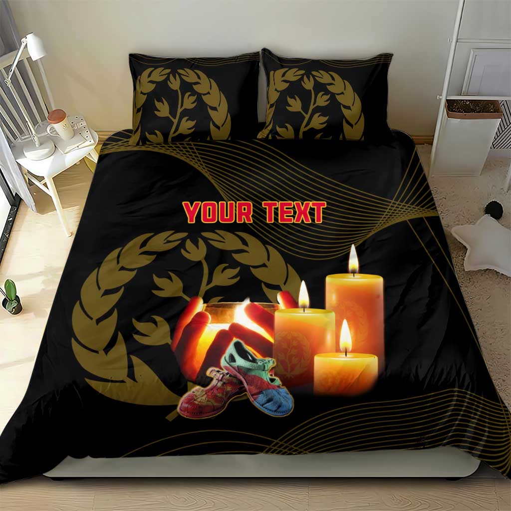 Personalised 20 June Eritrea Martyrs Day Bedding Set Glory To Our Martyrs LT14