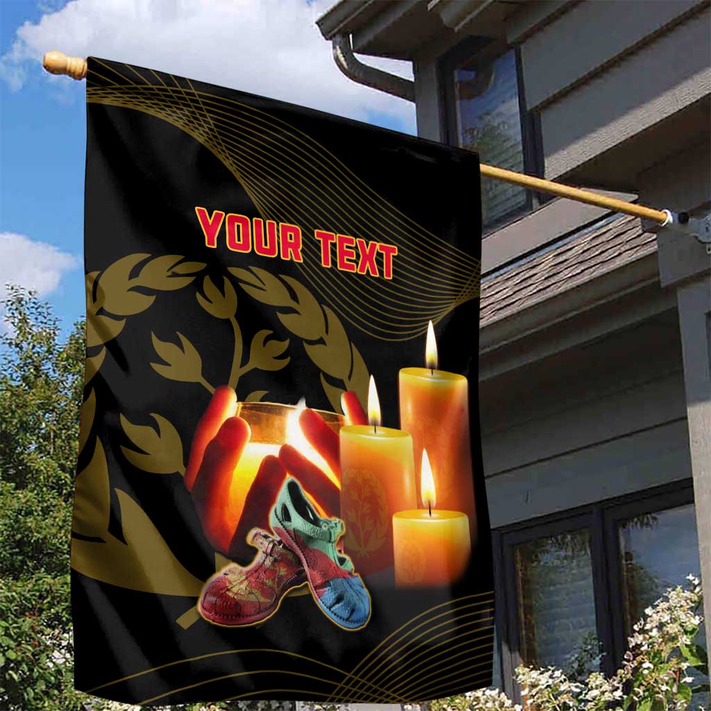 Personalised 20 June Eritrea Martyrs Day Garden Flag Glory To Our Martyrs LT14