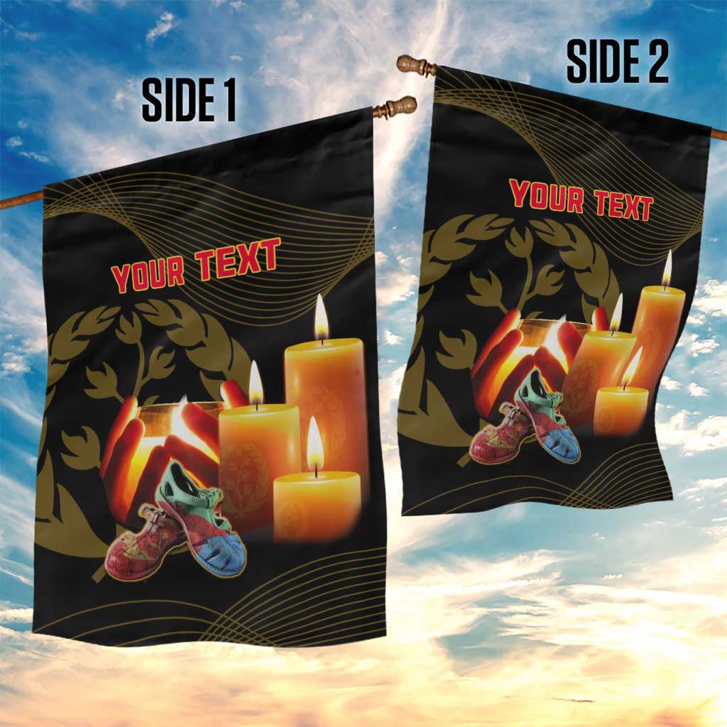Personalised 20 June Eritrea Martyrs Day Garden Flag Glory To Our Martyrs LT14