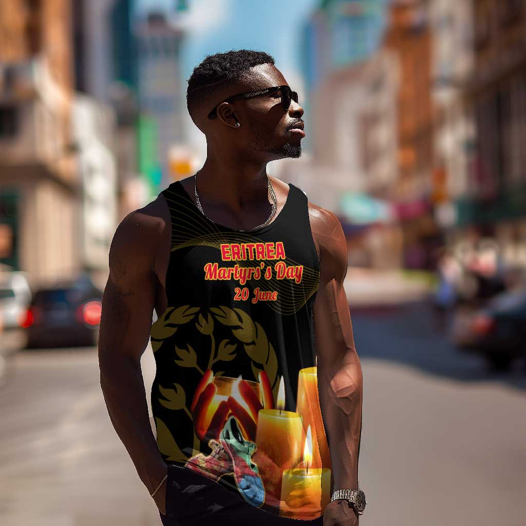Personalised 20 June Eritrea Martyrs Day Men Tank Top Glory To Our Martyrs LT14