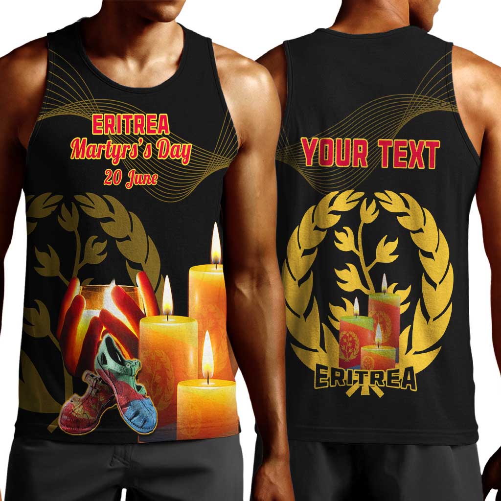 Personalised 20 June Eritrea Martyrs Day Men Tank Top Glory To Our Martyrs LT14