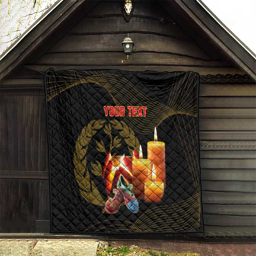 Personalised 20 June Eritrea Martyrs Day Quilt Glory To Our Martyrs LT14