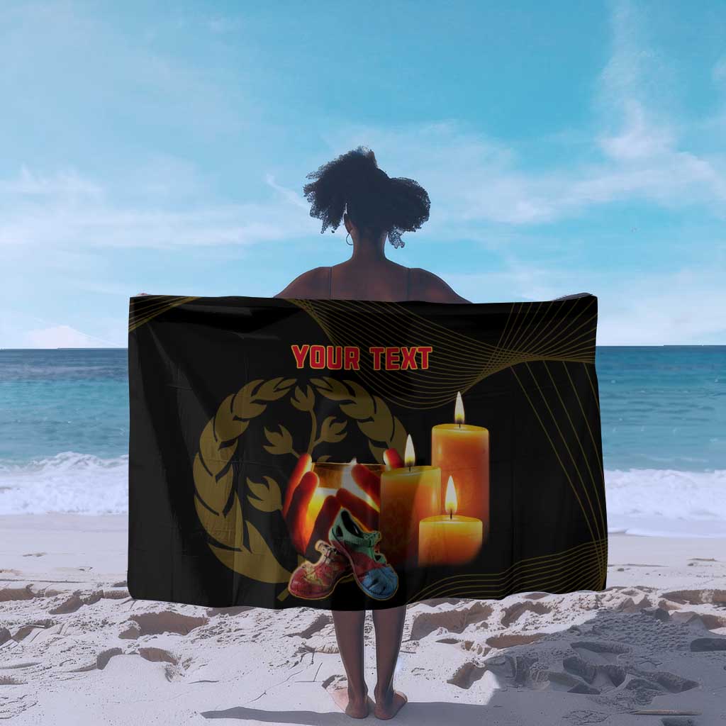 Personalised 20 June Eritrea Martyrs Day Sarong Glory To Our Martyrs LT14