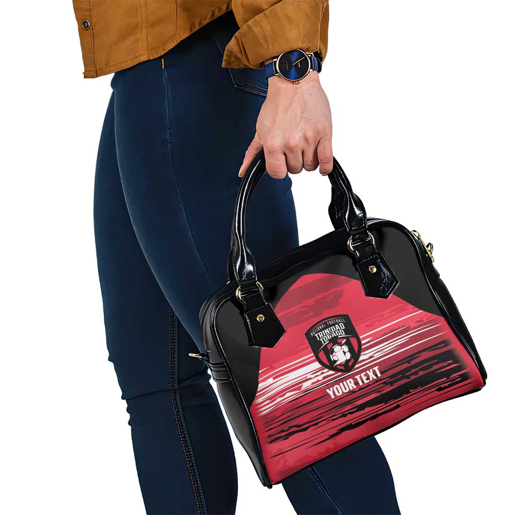 Custom Trinidad and Tobago Football Shoulder Handbag 2025 Grunge Version LT14