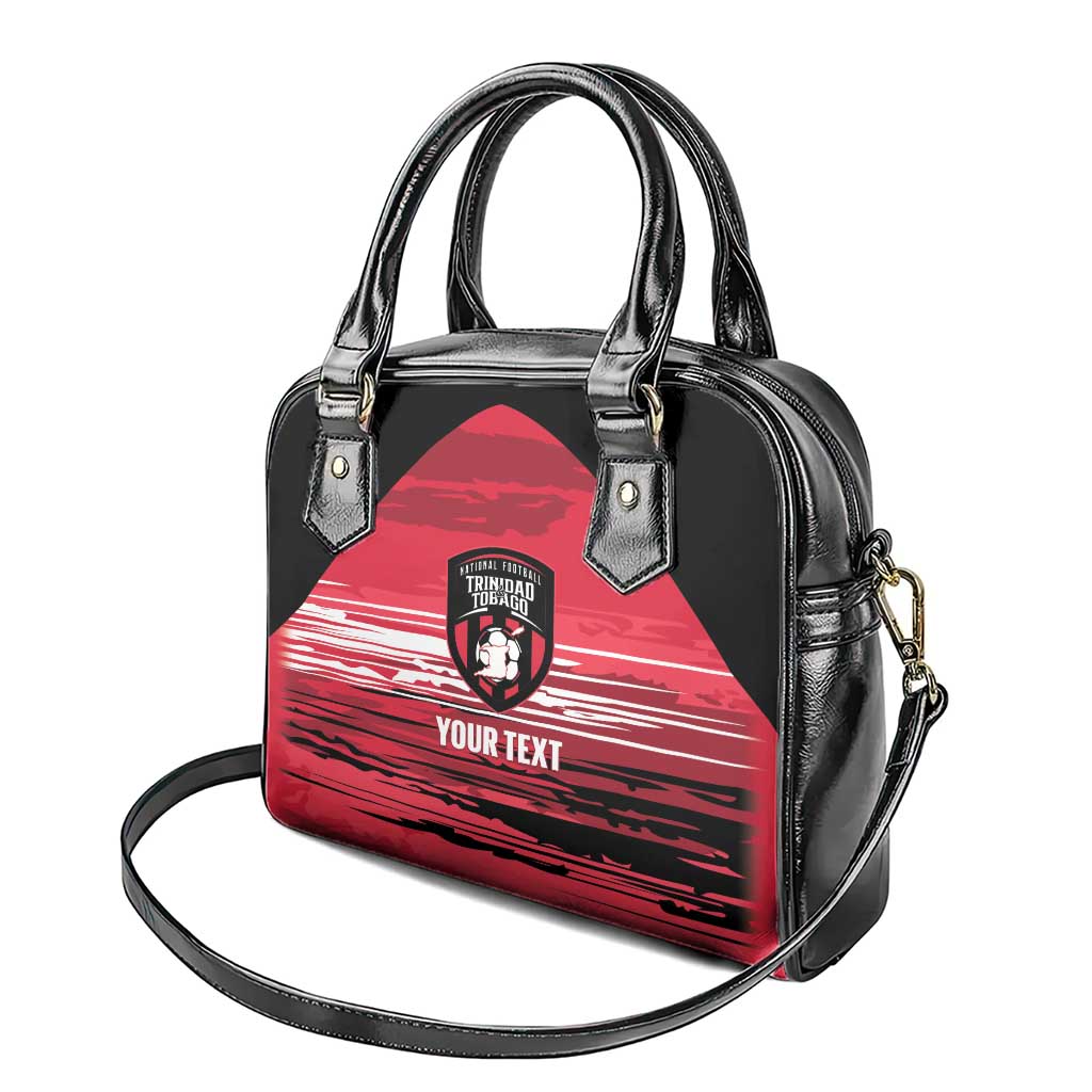 Custom Trinidad and Tobago Football Shoulder Handbag 2025 Grunge Version LT14