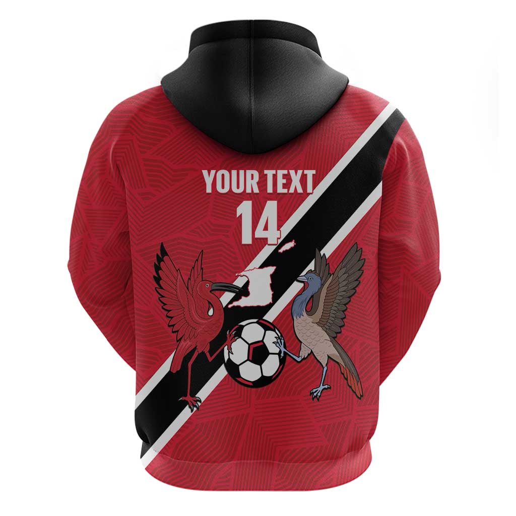 Custom Trinidad and Tobago Football Hoodie Come On Soca Warriors LT14