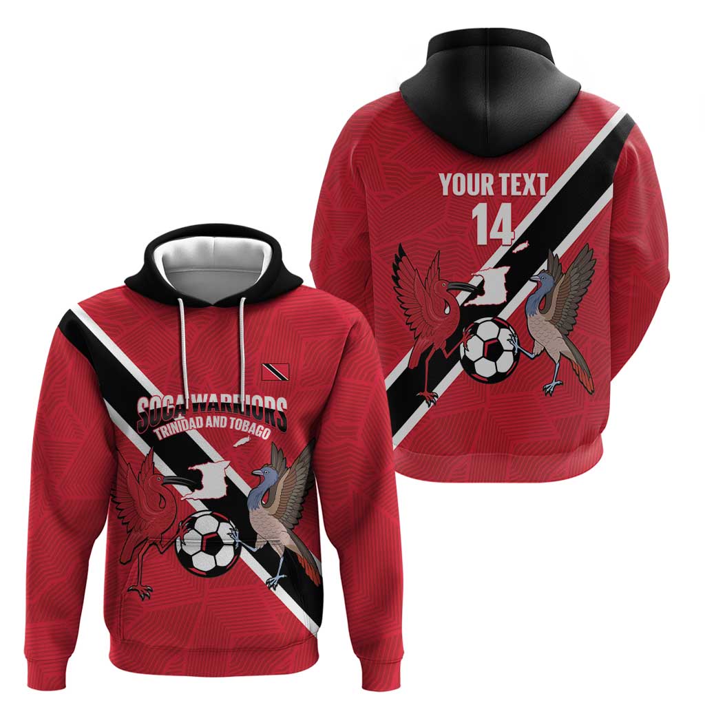 Custom Trinidad and Tobago Football Hoodie Come On Soca Warriors LT14