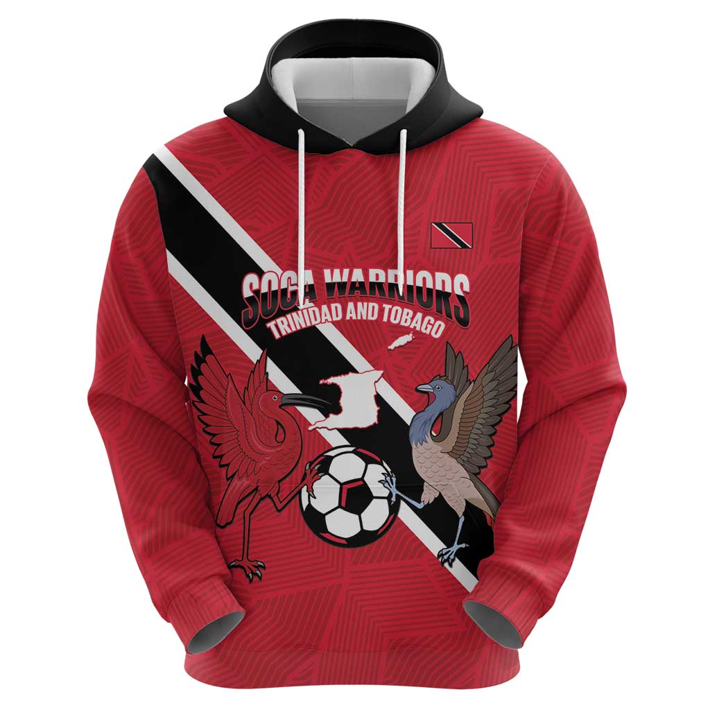 Custom Trinidad and Tobago Football Hoodie Come On Soca Warriors LT14