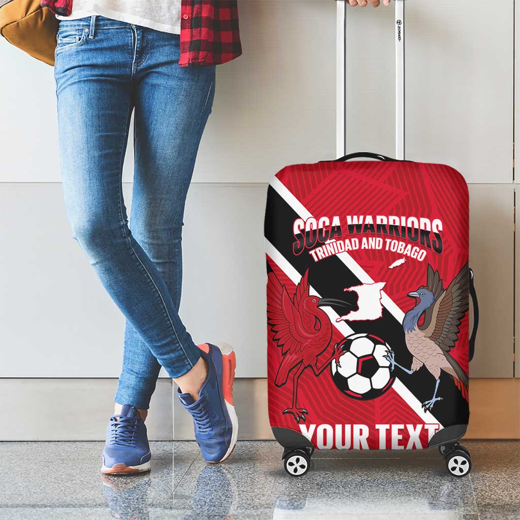 Custom Trinidad and Tobago Football Luggage Cover Come On Soca Warriors LT14