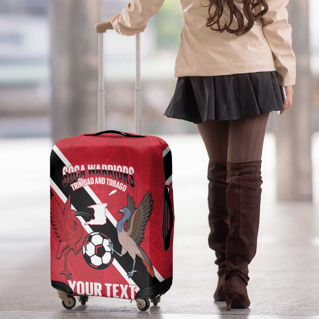 Custom Trinidad and Tobago Football Luggage Cover Come On Soca Warriors LT14