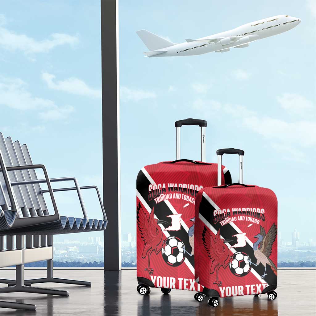 Custom Trinidad and Tobago Football Luggage Cover Come On Soca Warriors LT14