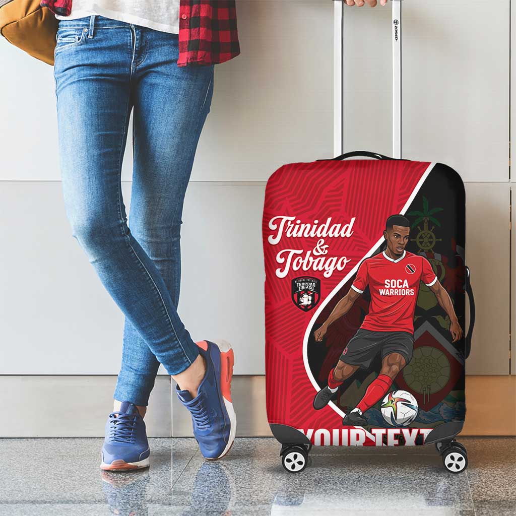 Custom Trinidad and Tobago Football Luggage Cover 2025 Go Champions LT14