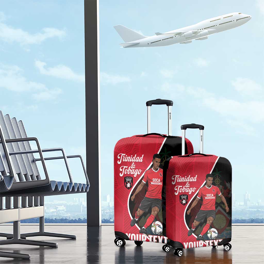 Custom Trinidad and Tobago Football Luggage Cover 2025 Go Champions LT14