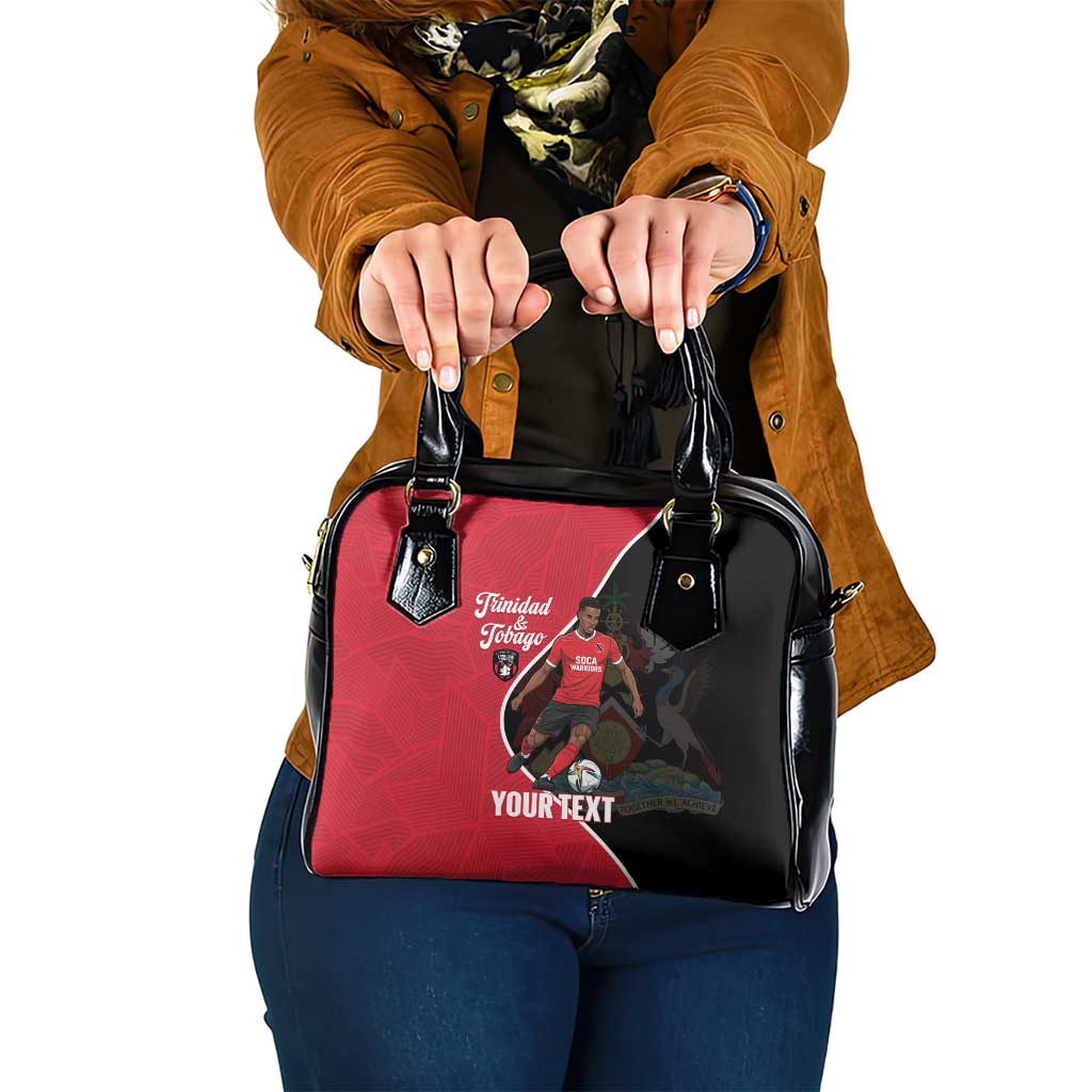Custom Trinidad and Tobago Football Shoulder Handbag 2025 Go Champions LT14