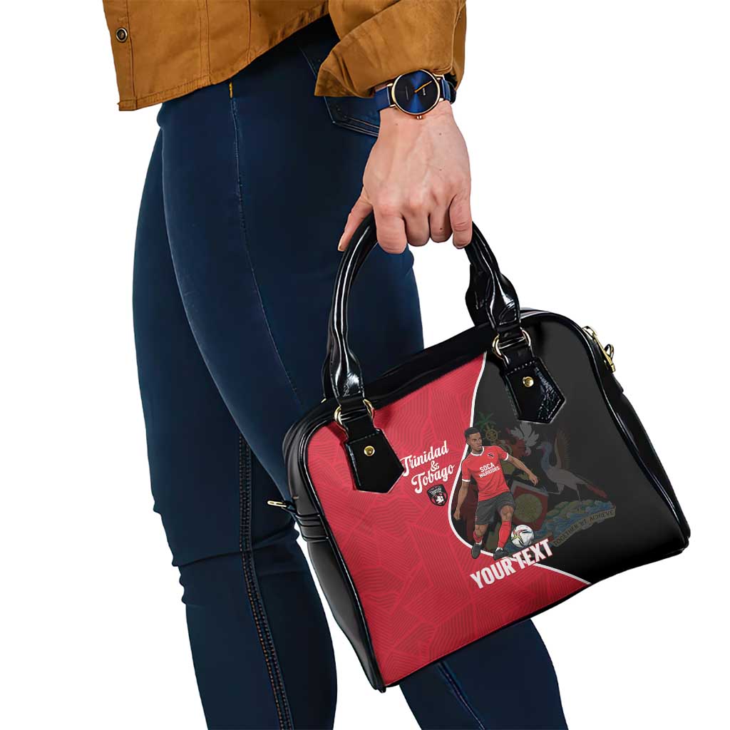 Custom Trinidad and Tobago Football Shoulder Handbag 2025 Go Champions LT14