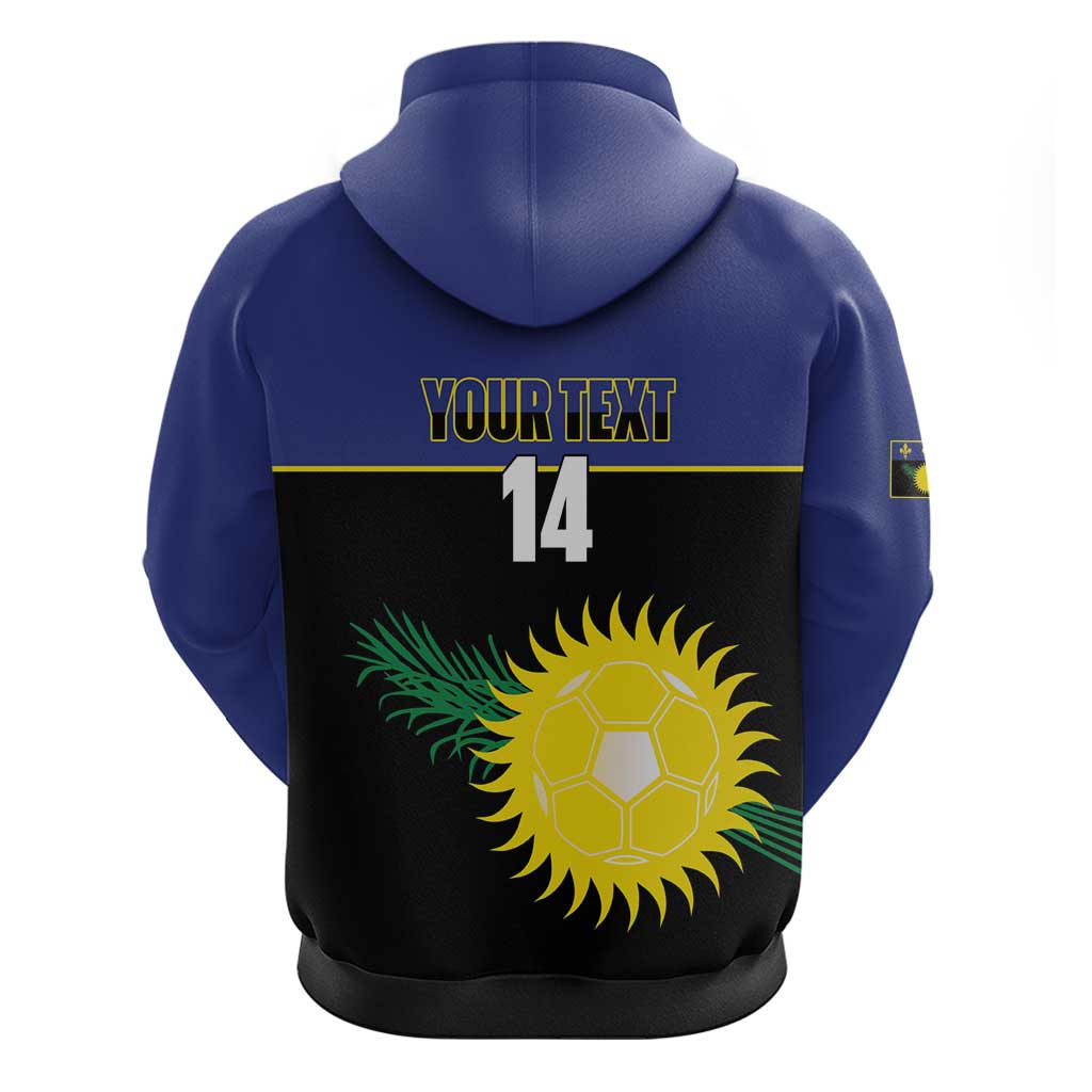 Custom Guadeloupe Football Hoodie Allez Gwada Boys LT14