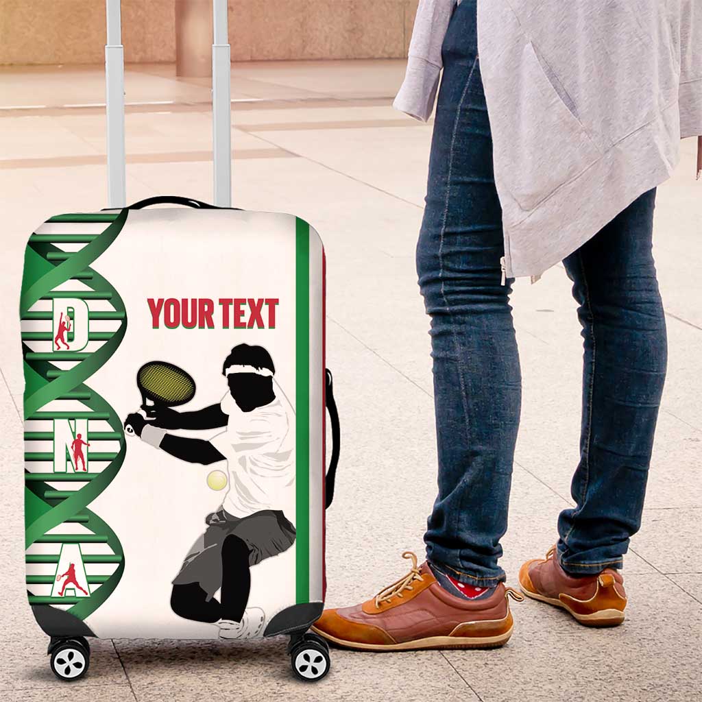 Personalised Italy Tennis Luggage Cover Its In My DNA LT14