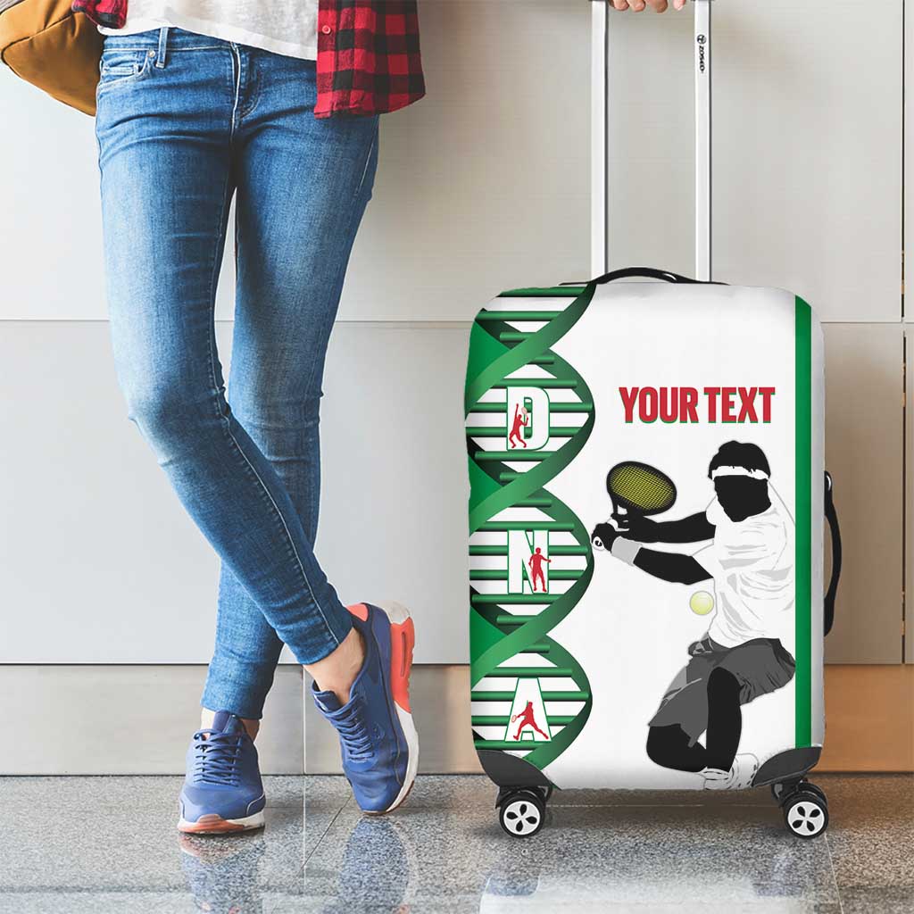 Personalised Italy Tennis Luggage Cover Its In My DNA LT14