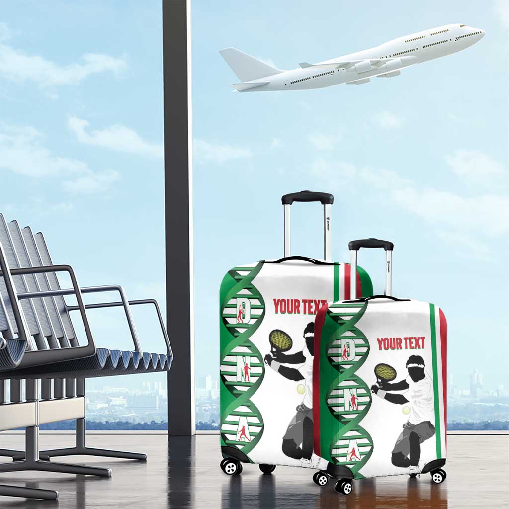 Personalised Italy Tennis Luggage Cover Its In My DNA LT14