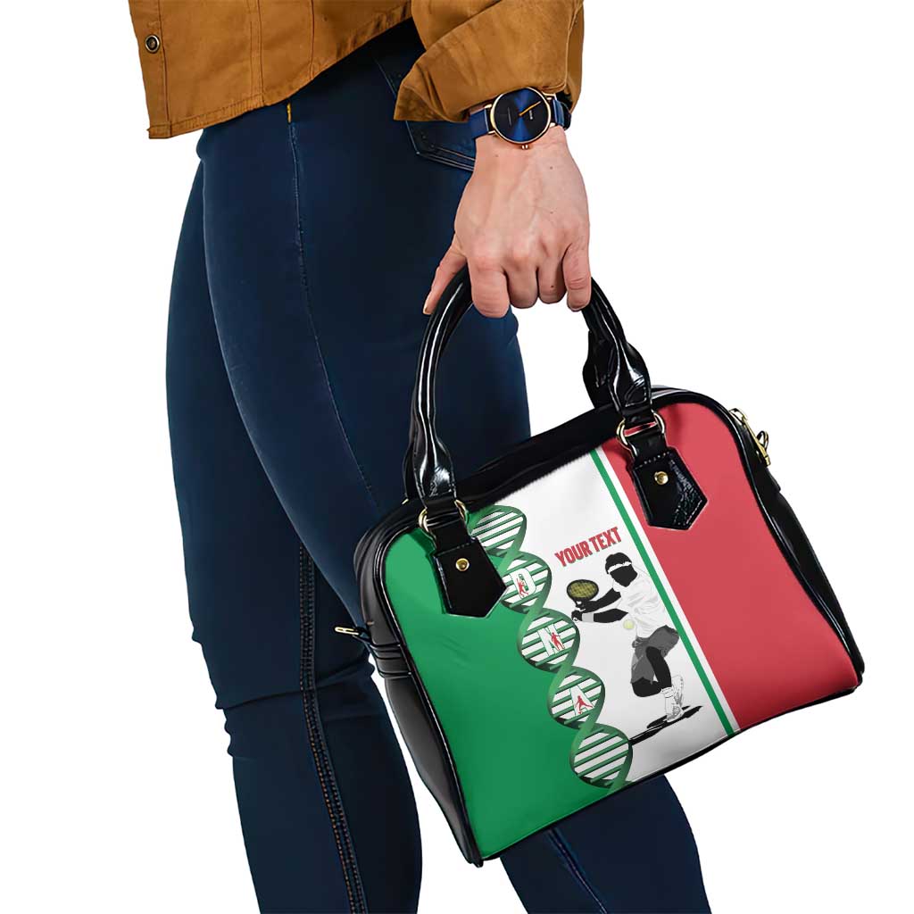 Personalised Italy Tennis Shoulder Handbag Its In My DNA LT14