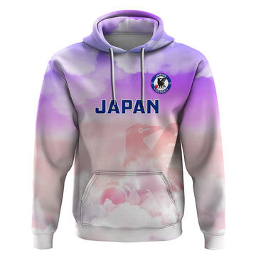 Custom Japan Football Hoodie Go Nadeshiko 2023 World Cup LT14