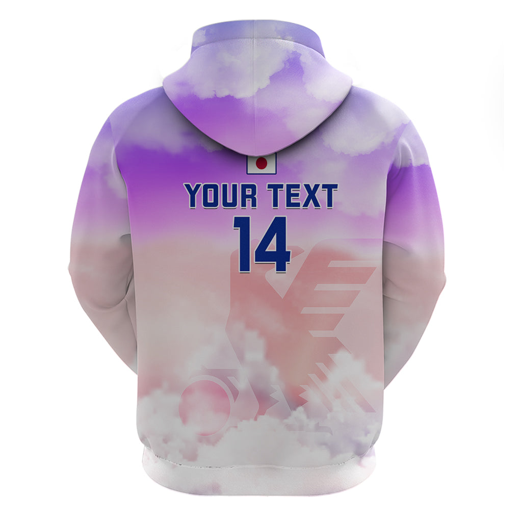 Custom Japan Football Hoodie Go Nadeshiko 2023 World Cup LT14