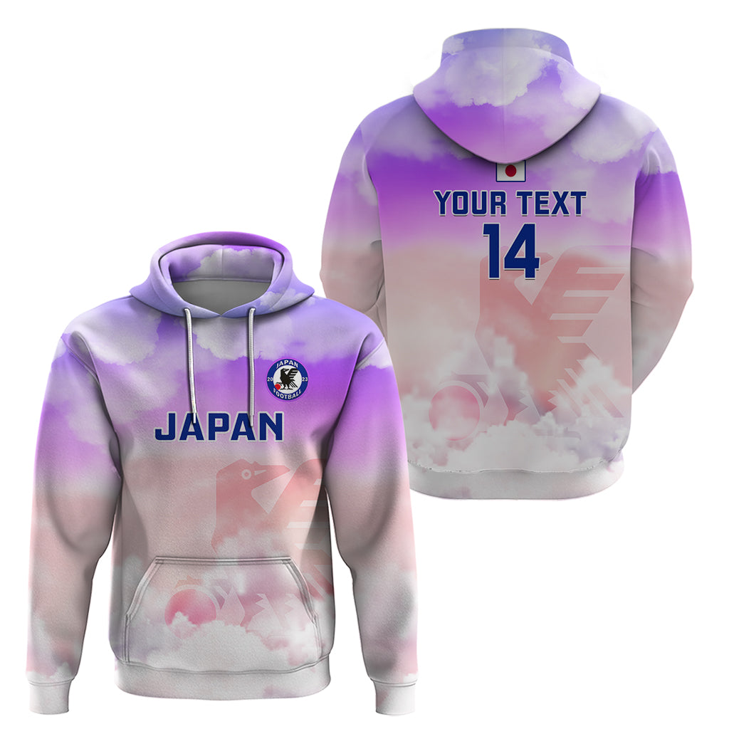 Custom Japan Football Hoodie Go Nadeshiko 2023 World Cup LT14