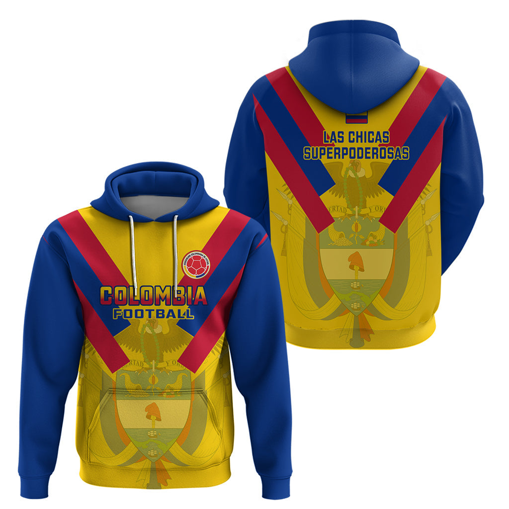 Colombia Football Hoodie Las Chicas Superpoderosas 2023 World Cup LT14