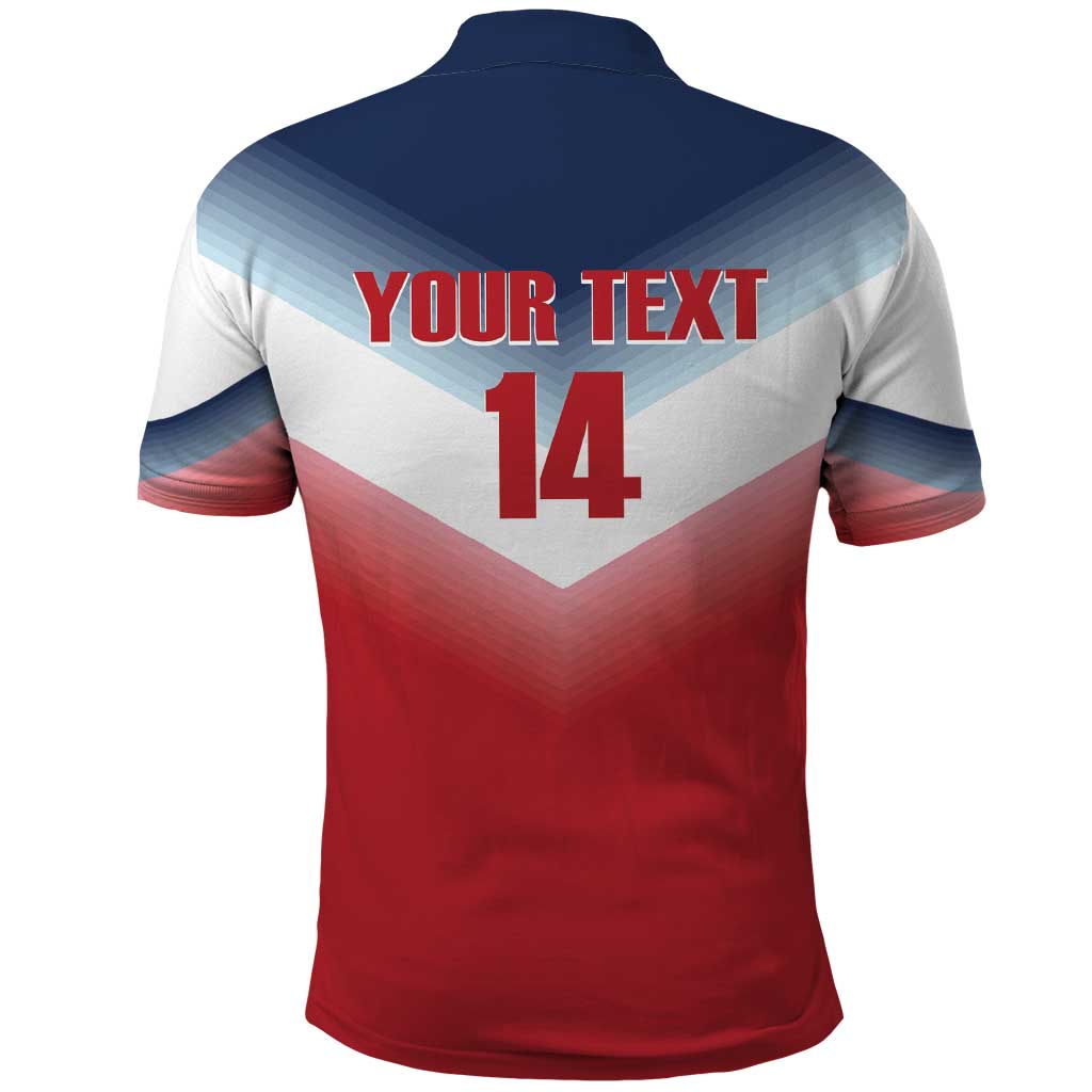 Custom USA Rugby Polo Shirt 2024 Simple Style LT14
