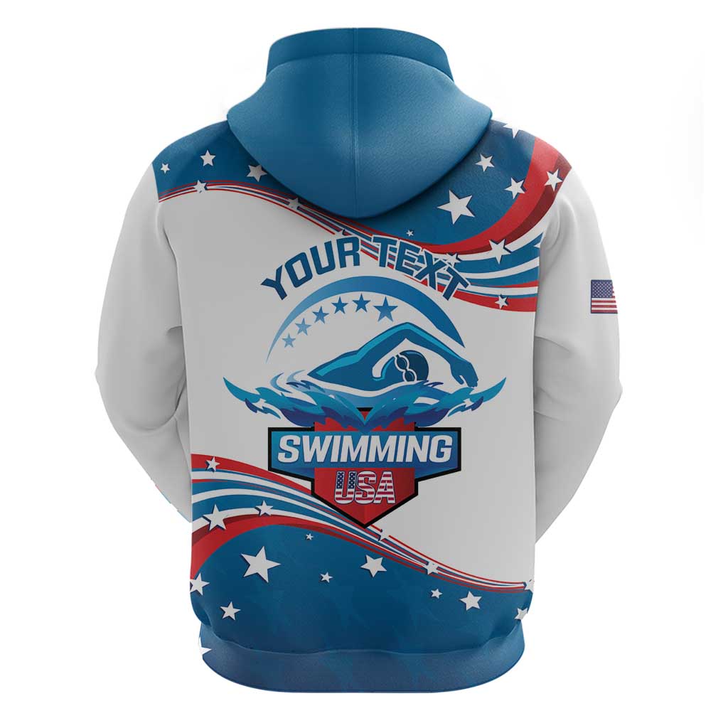 Personalized USA Swimming Hoodie 2024 We Are The Champions LT14