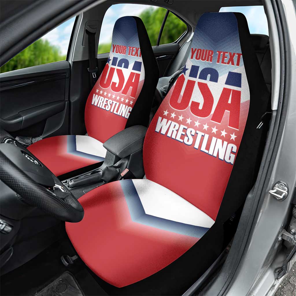 Custom USA Wrestling Car Seat Cover 2024 Sporty Style LT14